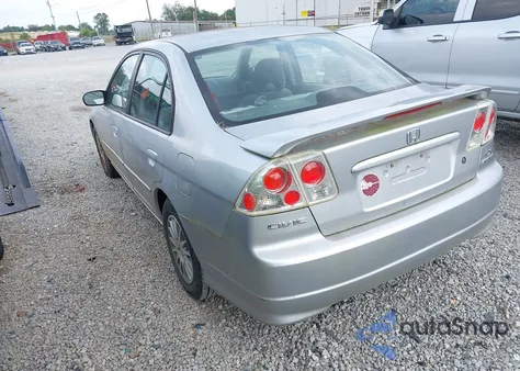 2005 Honda Civic Lx z USA, uszkodzony, nr VIN 2HGES16555H616032